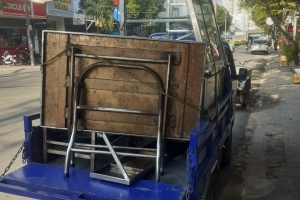 Xe ba gác chở hàng TP.HCM - quận 7